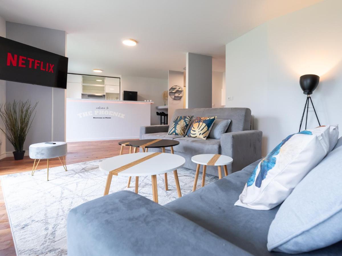 Le Phenix - Hypercentre 16 Personnes Garage Gratuit Wifi Jardin Barbecue Proche Parc Tete D'Or Apartamento Villeurbanne Exterior foto